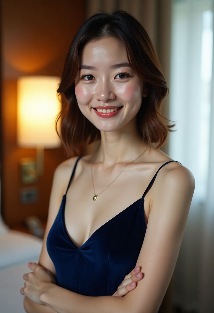 梅雨里排队的村民